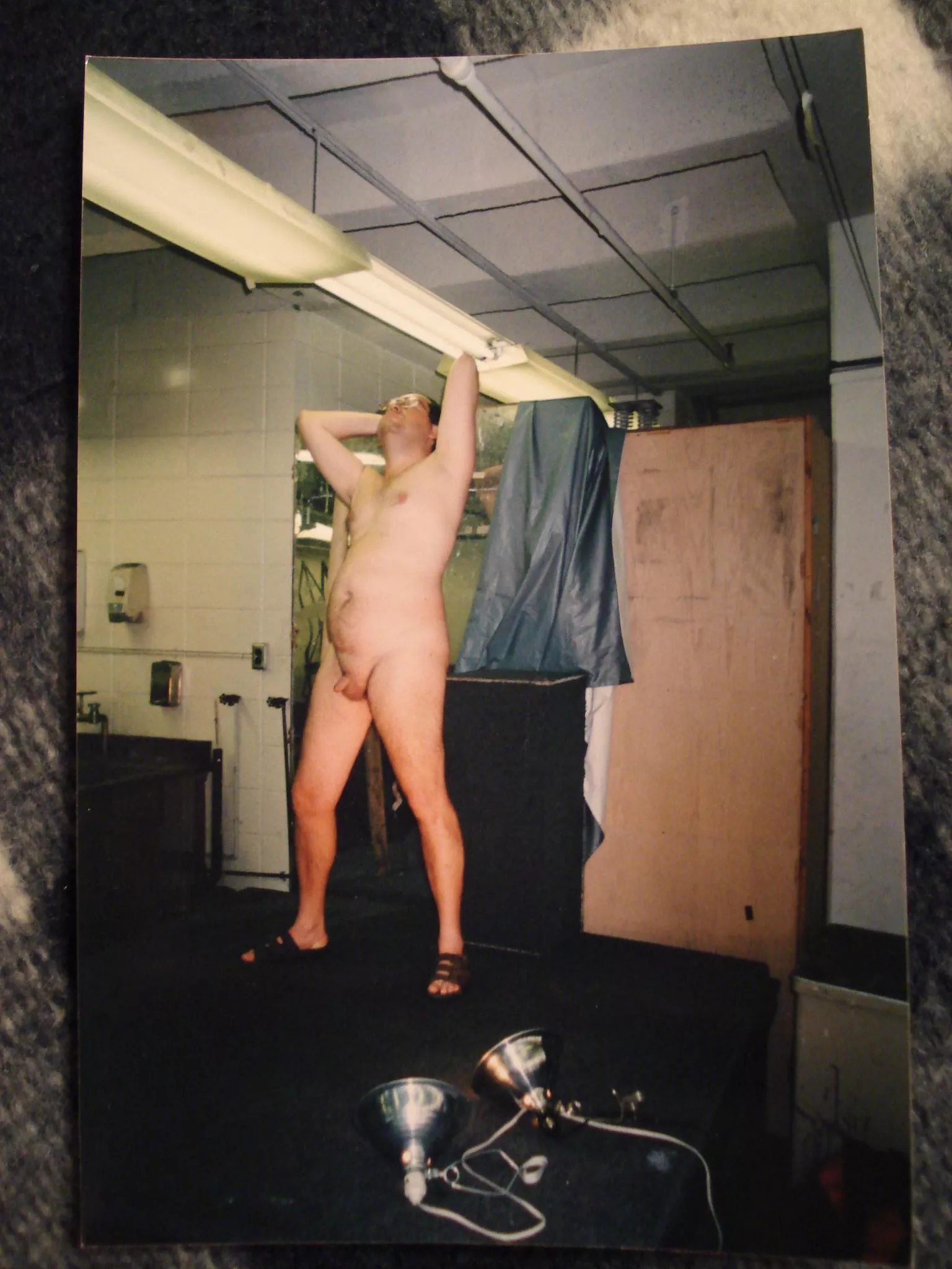 I am posing in George State University 