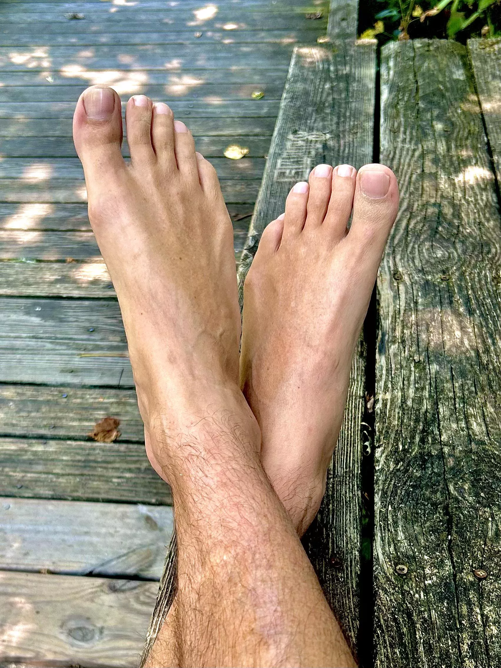 I can’t help it I’m just a barefoot boy!