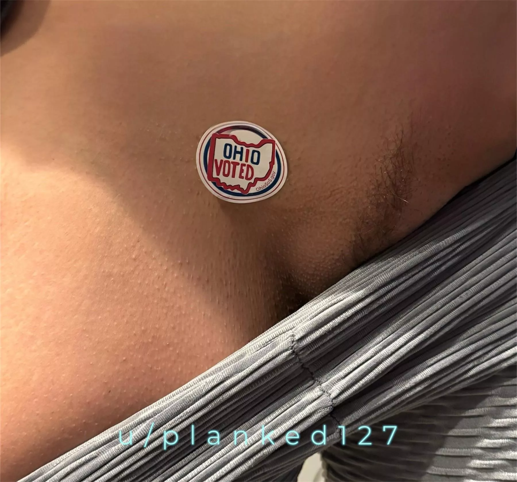 I interrupt your regularly scheduled program for an important announcement…Rock Your Vote 💋 