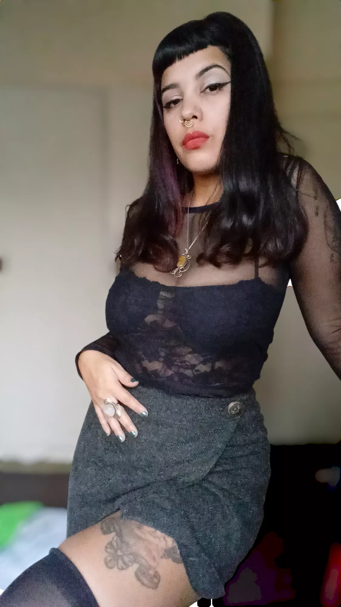 If you have a single doubt about your place, I will show you exactly where you belong slave. 