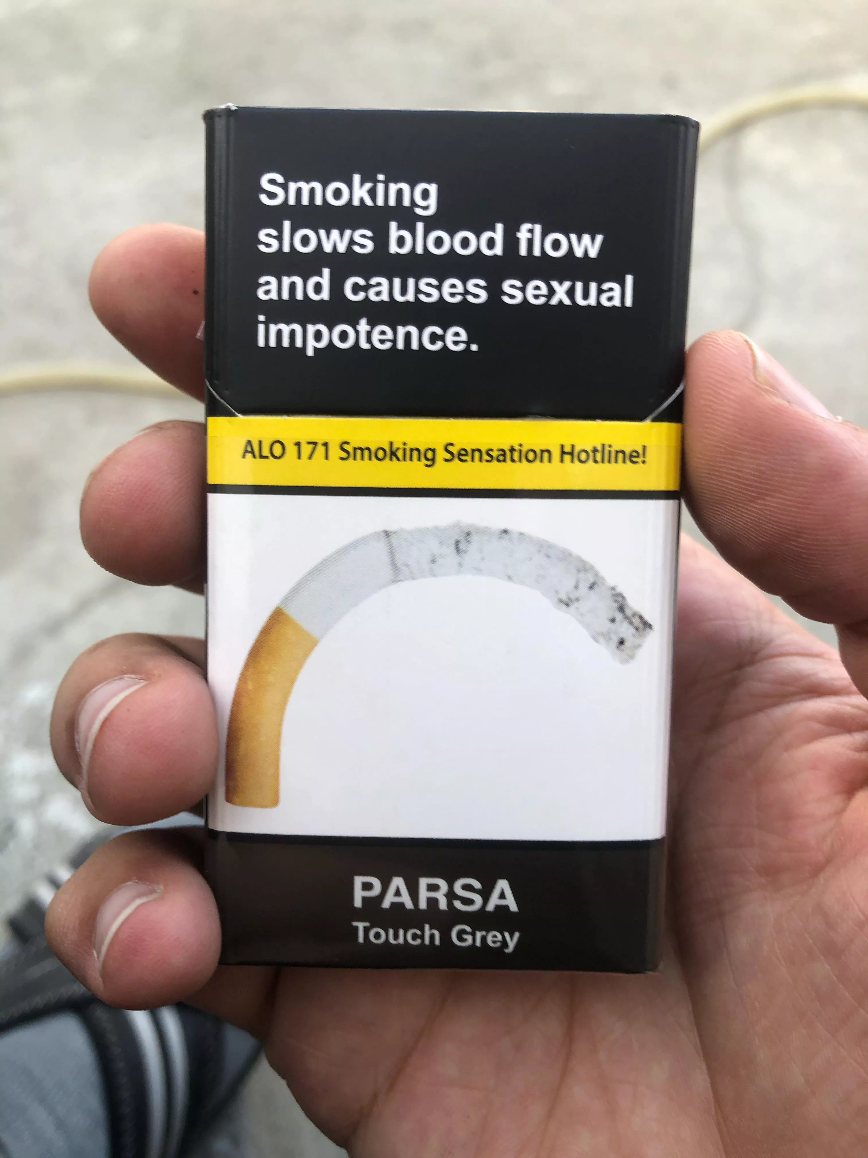 Is the cigarette supposed be a metaphor for an impotent penis?