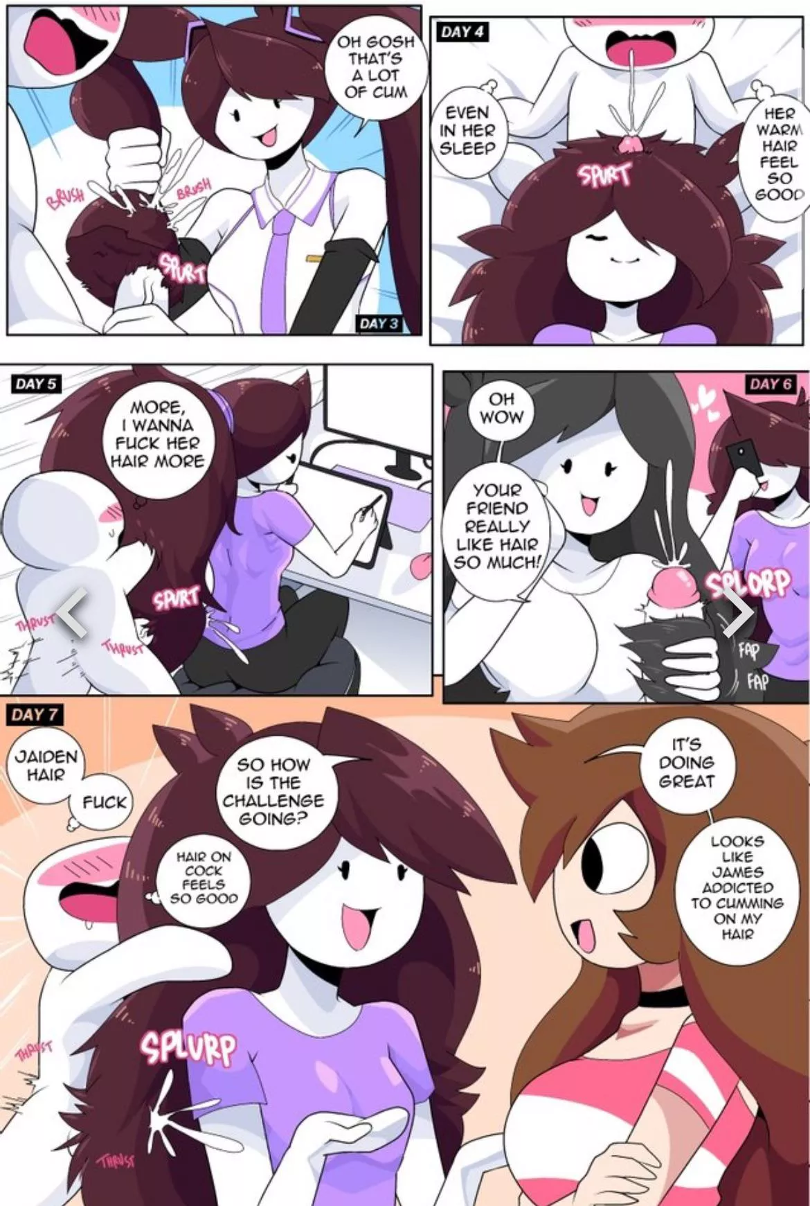 Jaiden Animations Hairjob Part 2