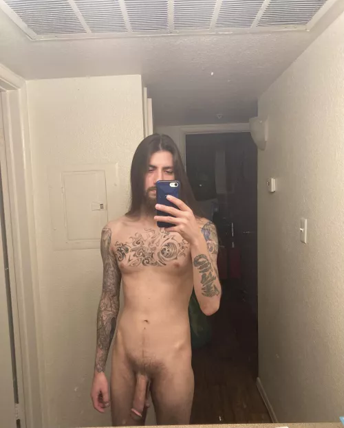 Just letting it hang