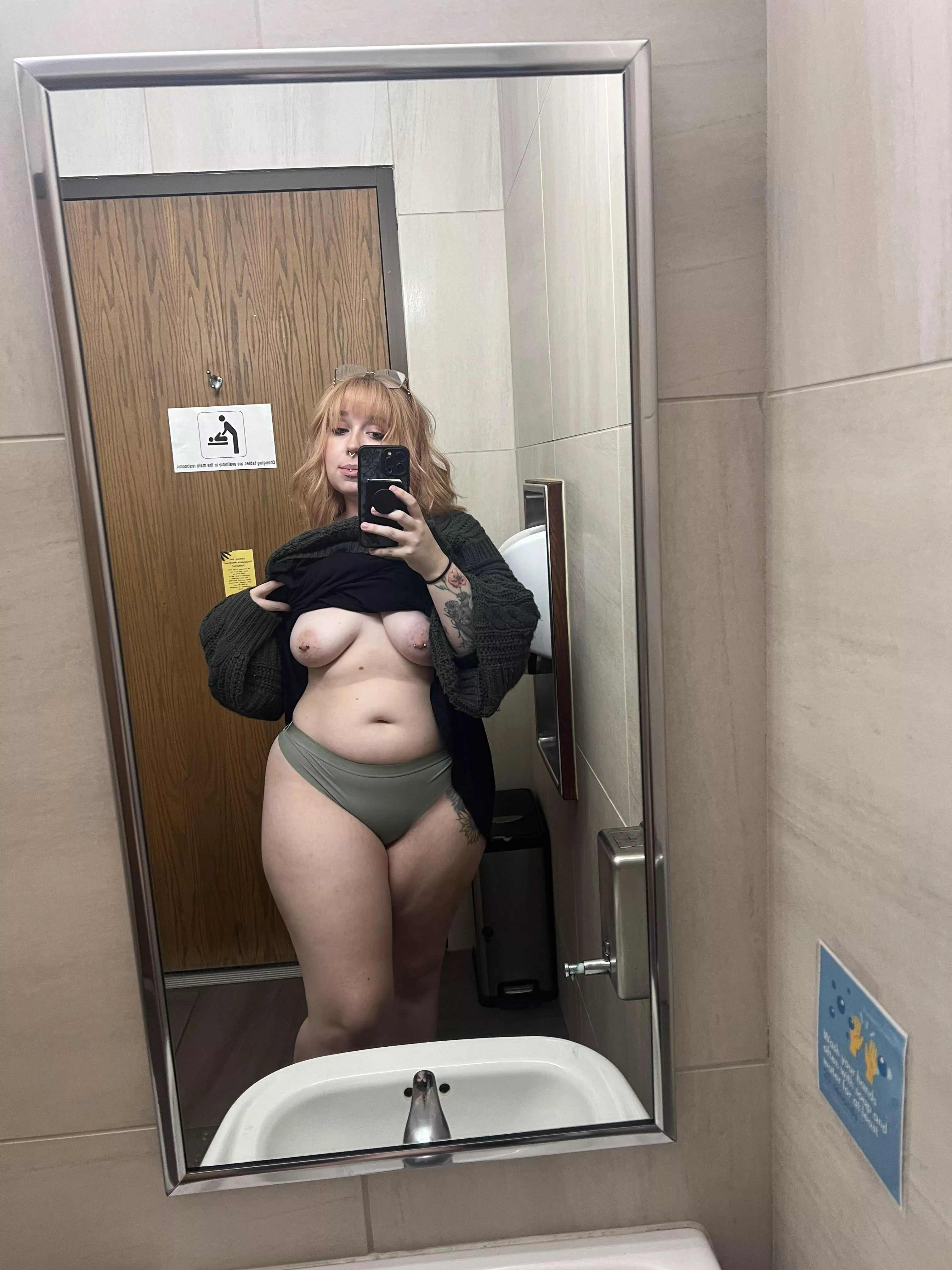 Just panties for today 🫣