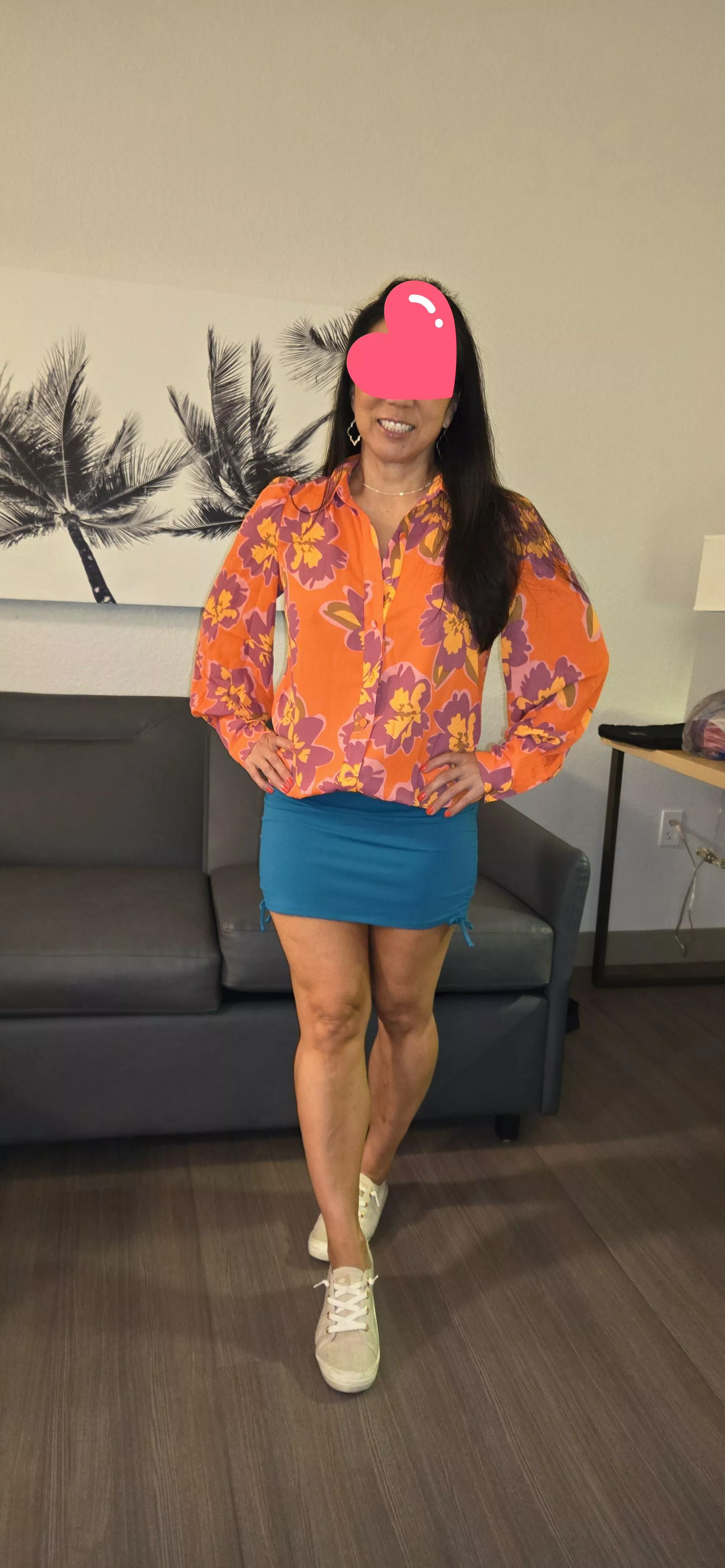 little WW skirt and a smile..-sa 😻😝