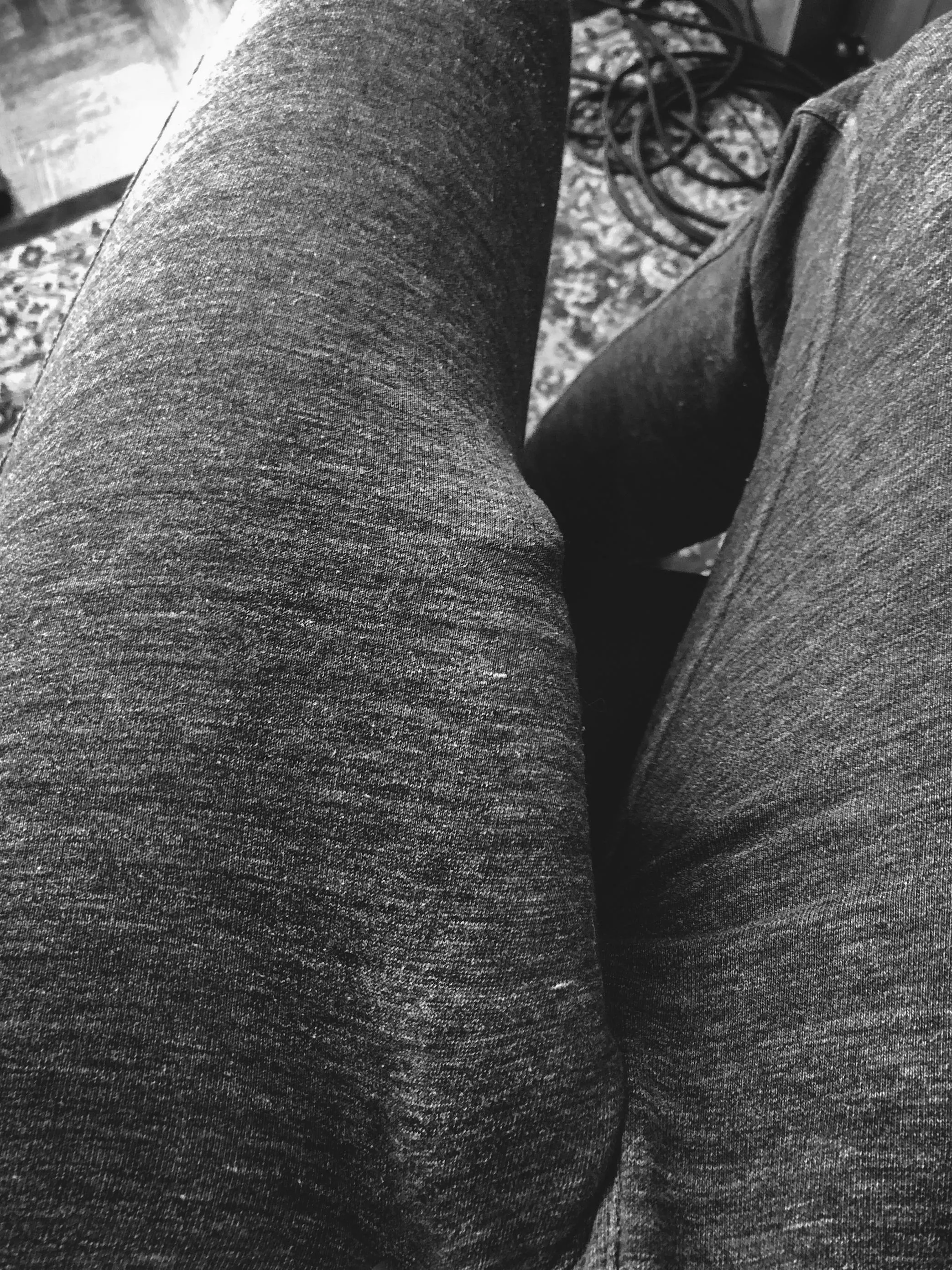 Maybe my sweatpants are a bit tight. 