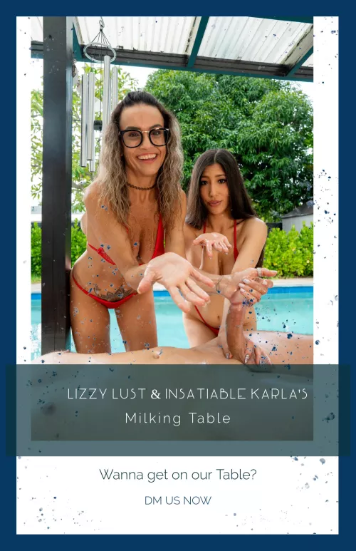 Miami/Fort Lauderdale Wanna get on our milking table?