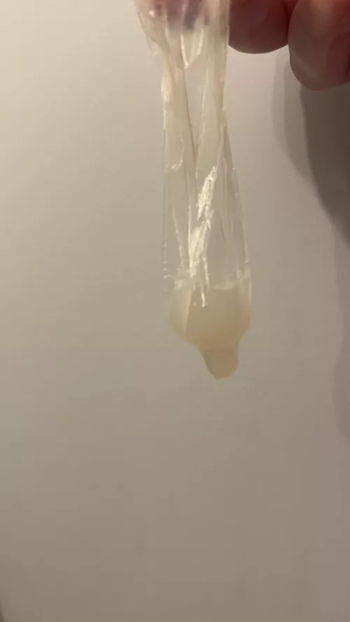 Might swallow my cum from the condom. Anyone do it before?