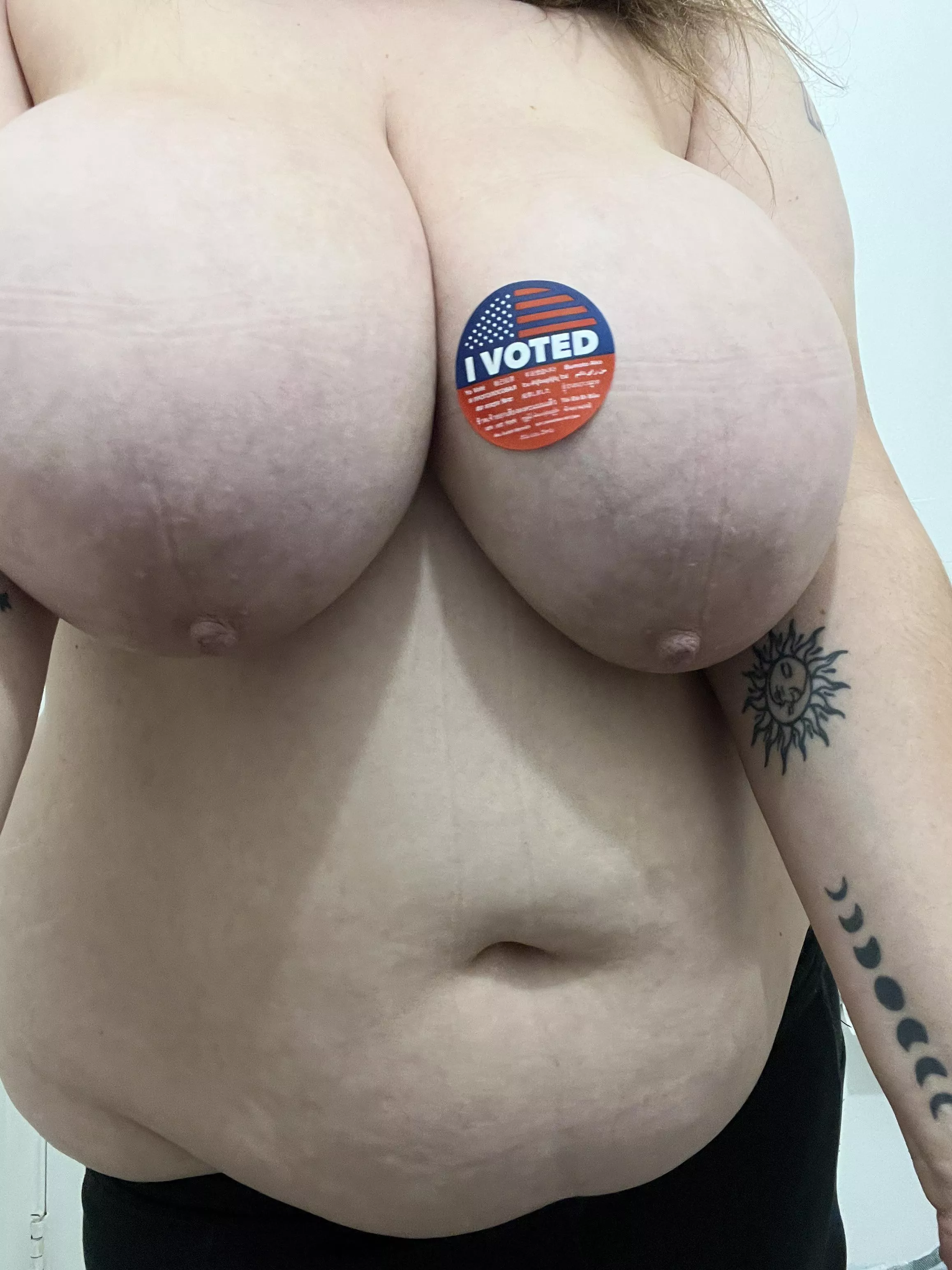 My [38L] and I voted did you 