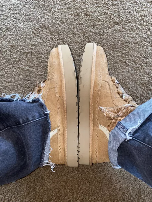 My feet are so sweaty in these 🥵