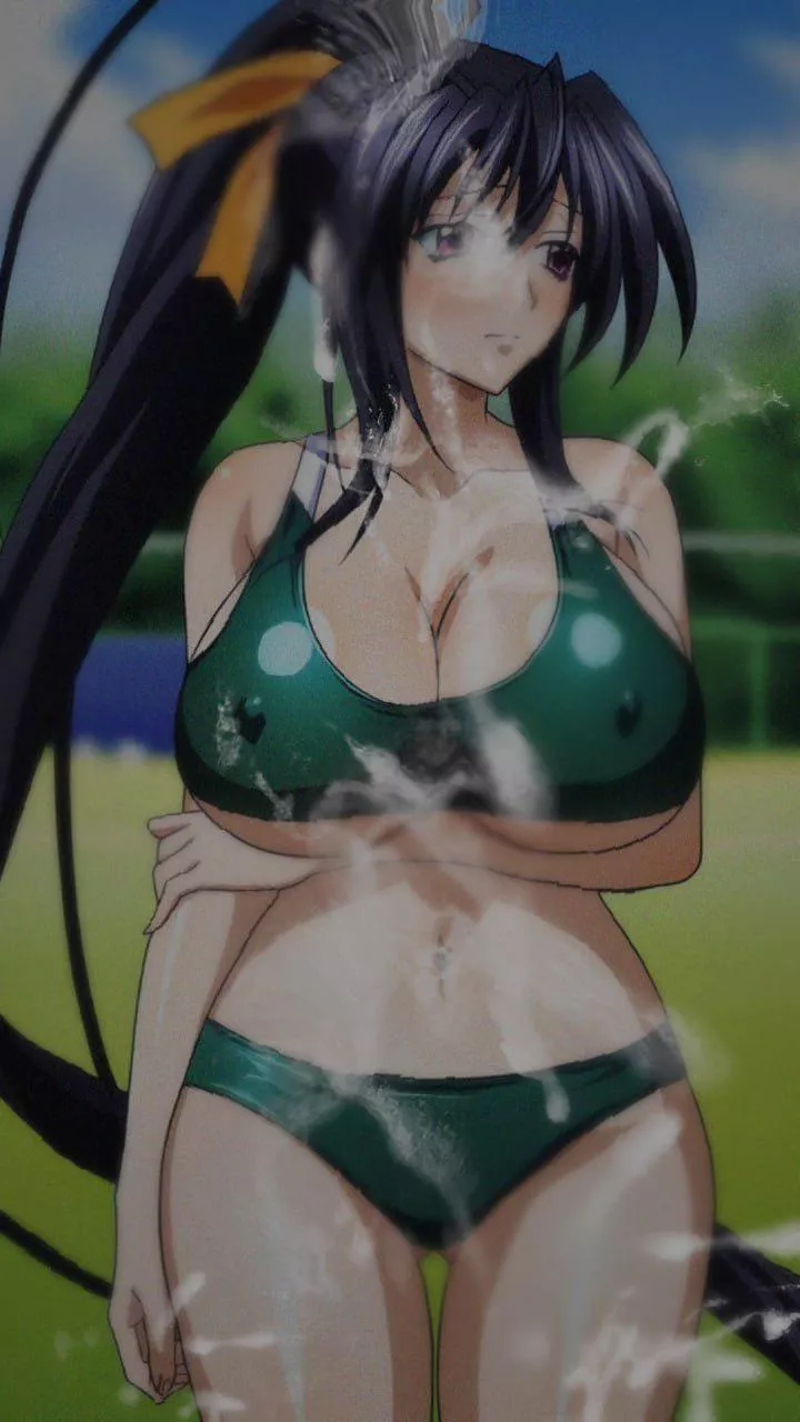 My first cum tribute for my wife 😩 (akeno )