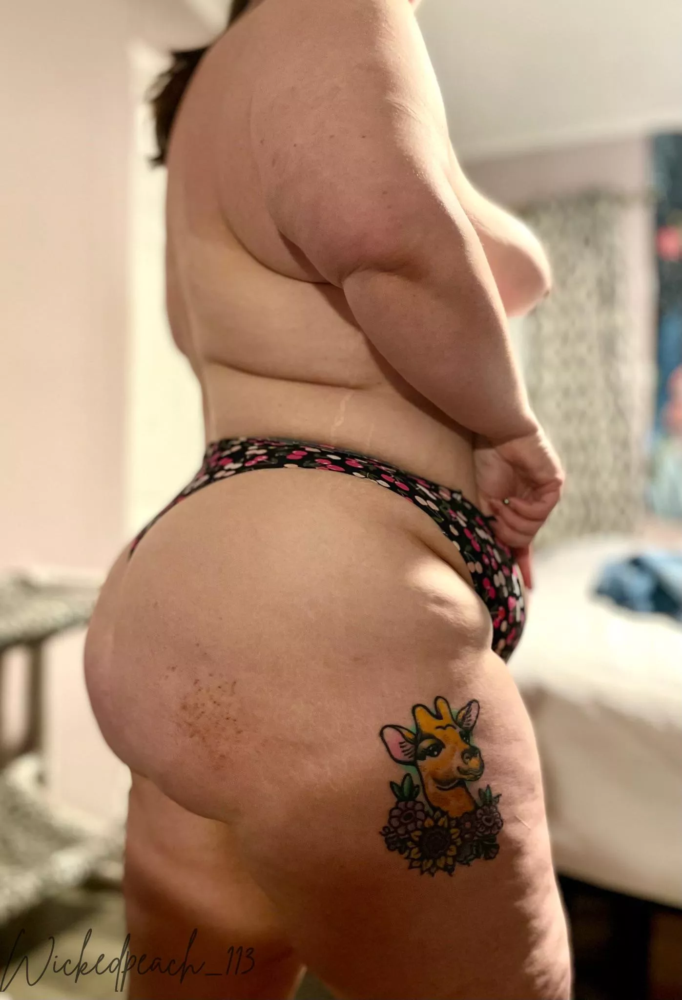 My friend let me play with her daddy, he left my booty bruised 