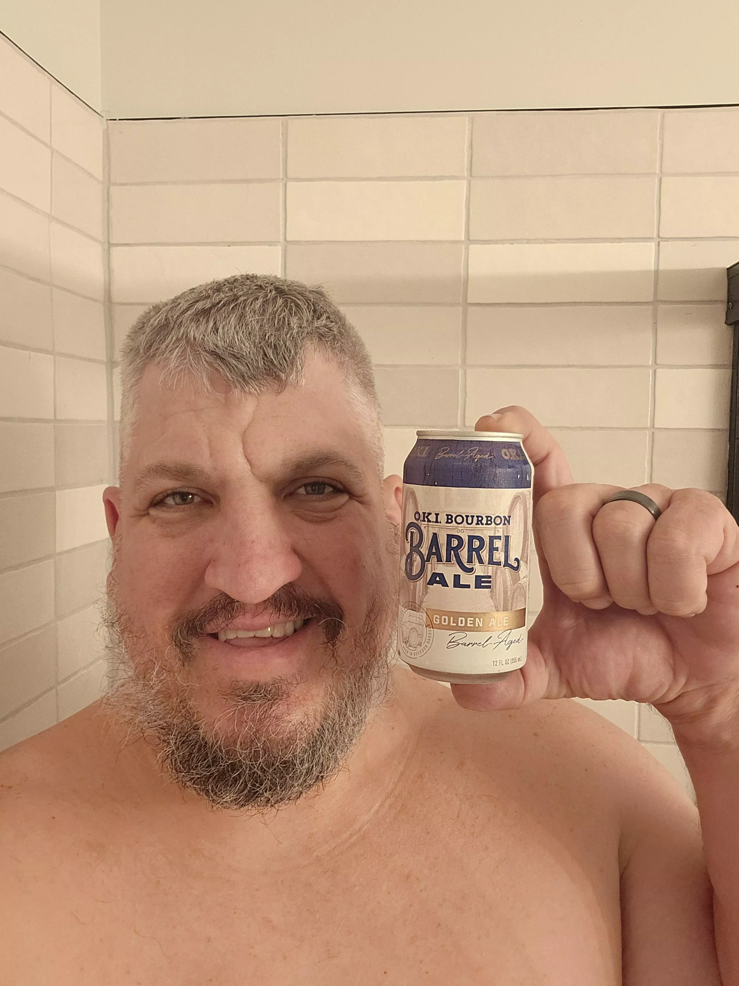 O.K.I Bourbon Barrel Ale from Bracton brewing