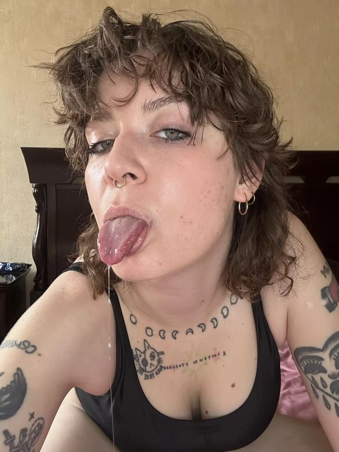 Shall I give you all my saliva?