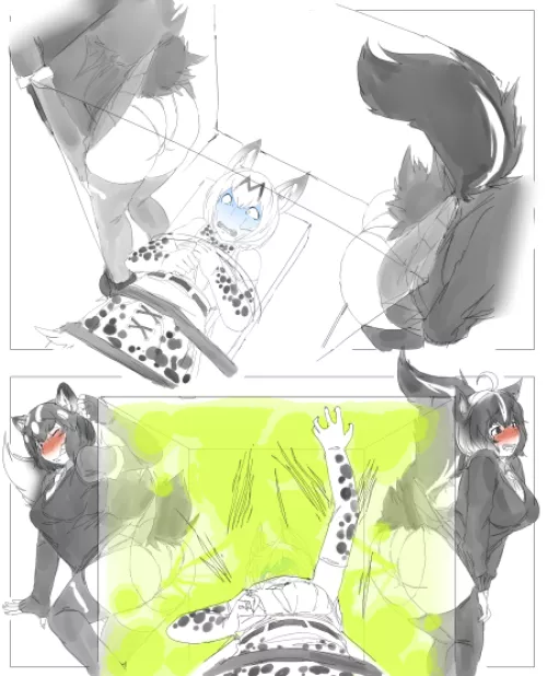 skunk girl torture :3