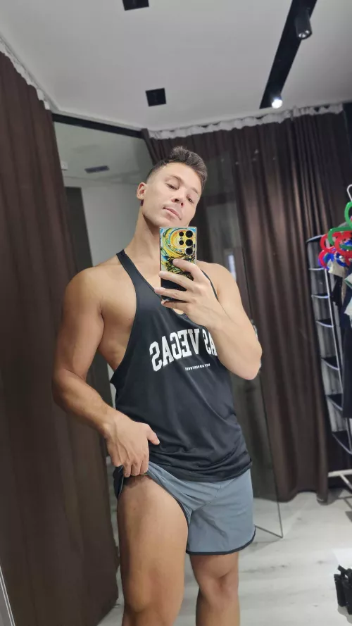 Slide my shorts and briefs