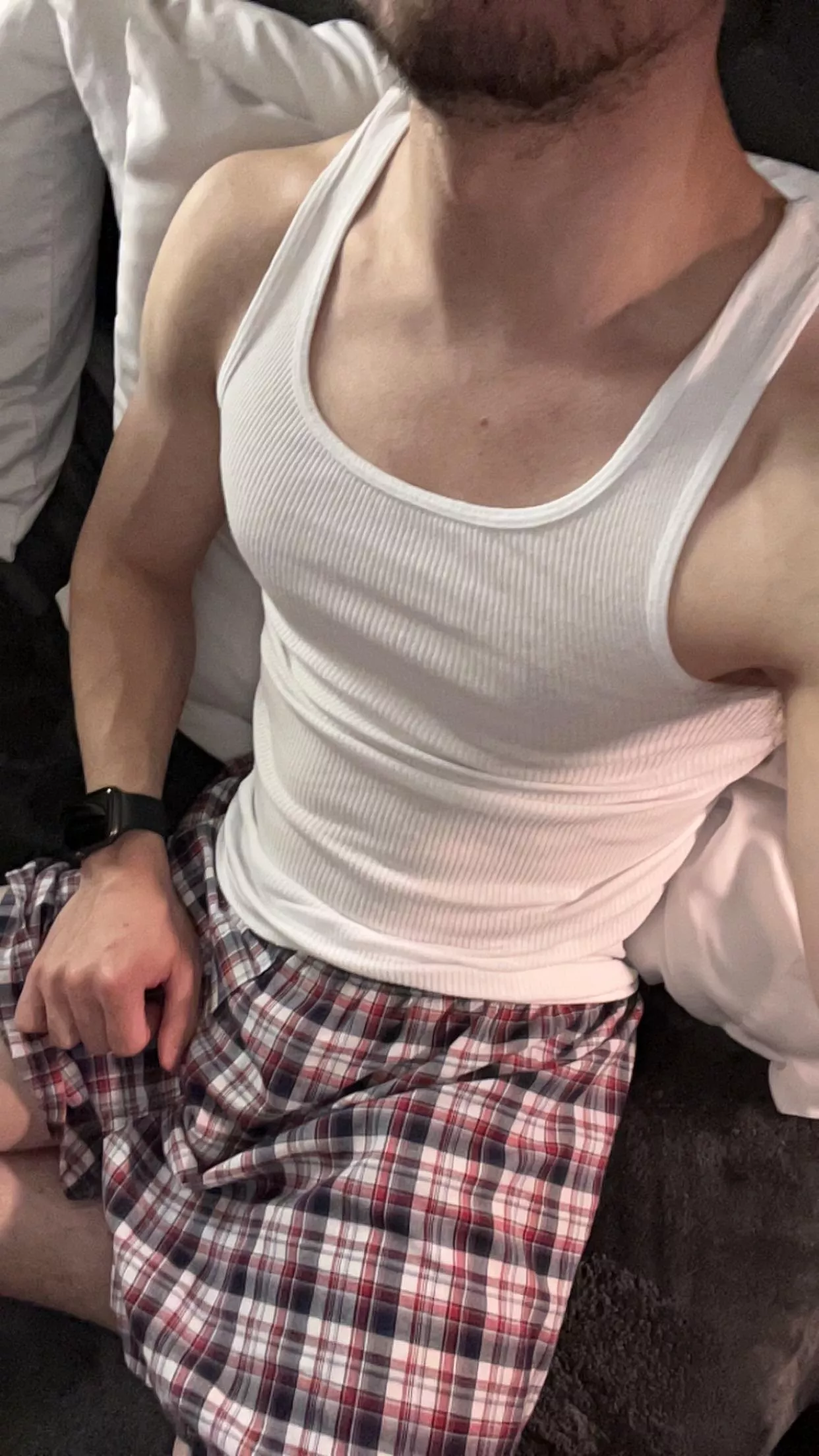 Still pumped from my workout, gonna be pitching a tent soon