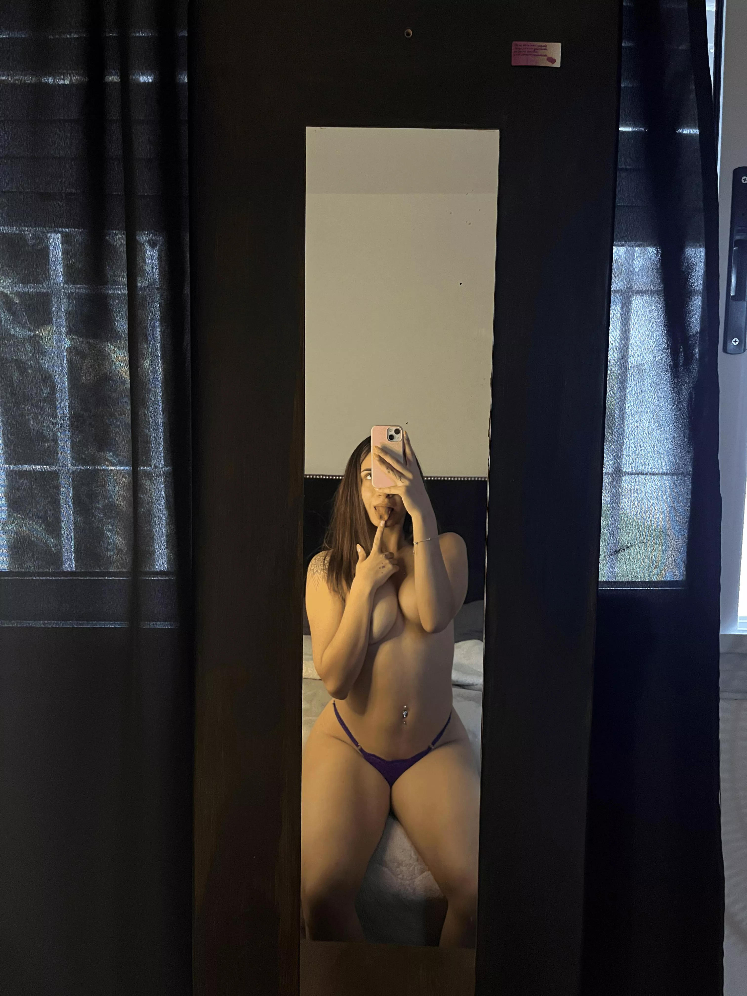 Teasing before bedtime 