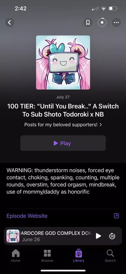 Trying to find a 100 tier Shoto audio 🥹