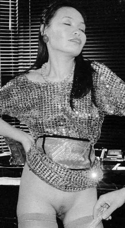 Vintage Shaved Asian Model 