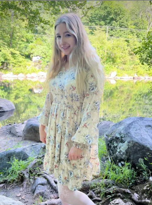 What do you think of this dress on me it's one of my favs 