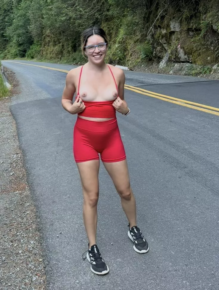 What would you do if you drove past me? 