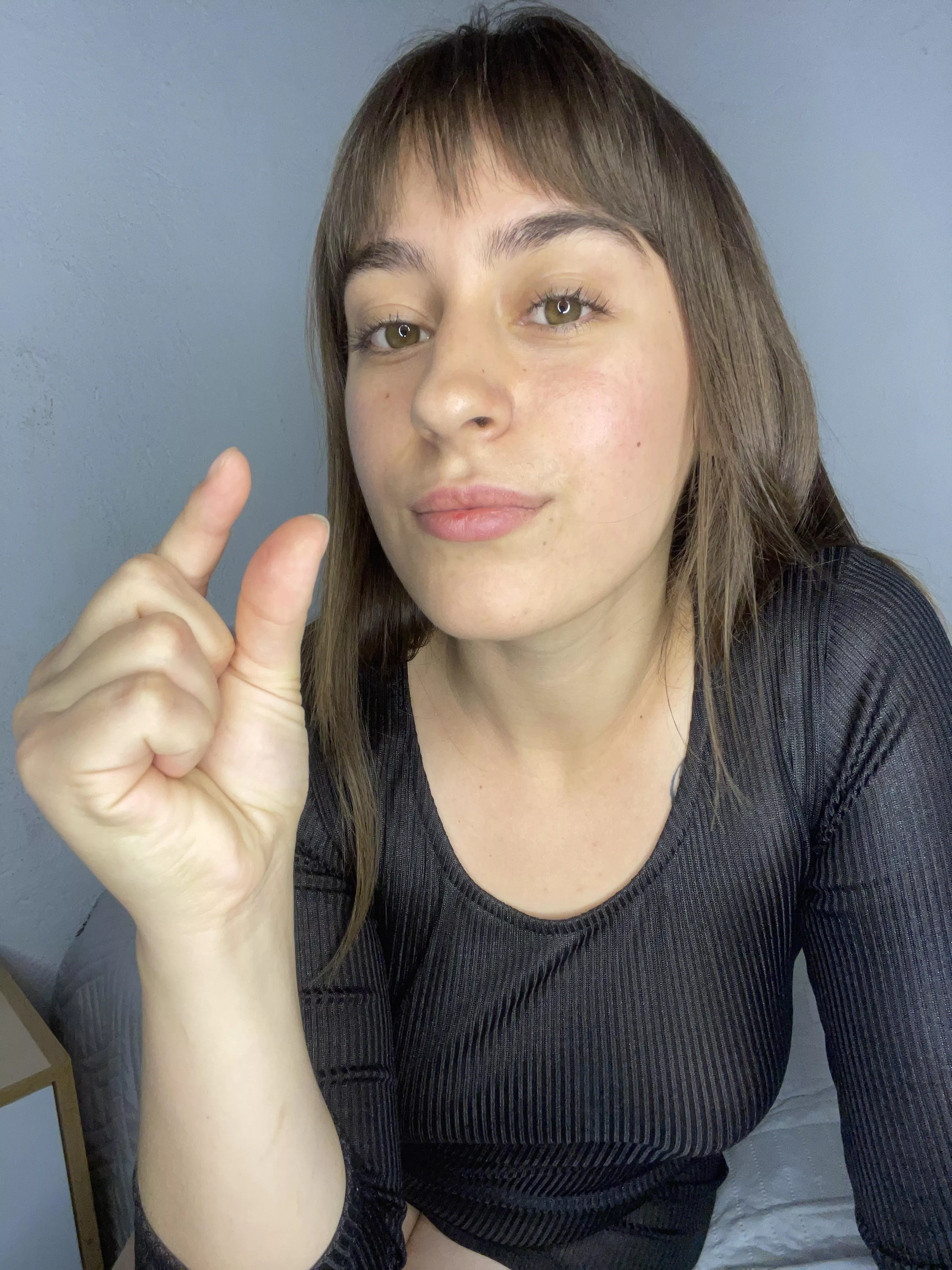 Without lying, what size are you when you're not hard?