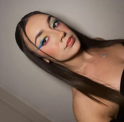 You take one look at me and lose all control. 