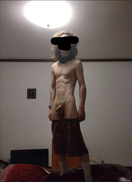 [21] Would you want a smooth, skinny, and fit twink