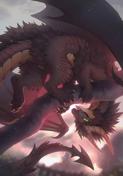 A snowy sunset [F] (hioshiru)