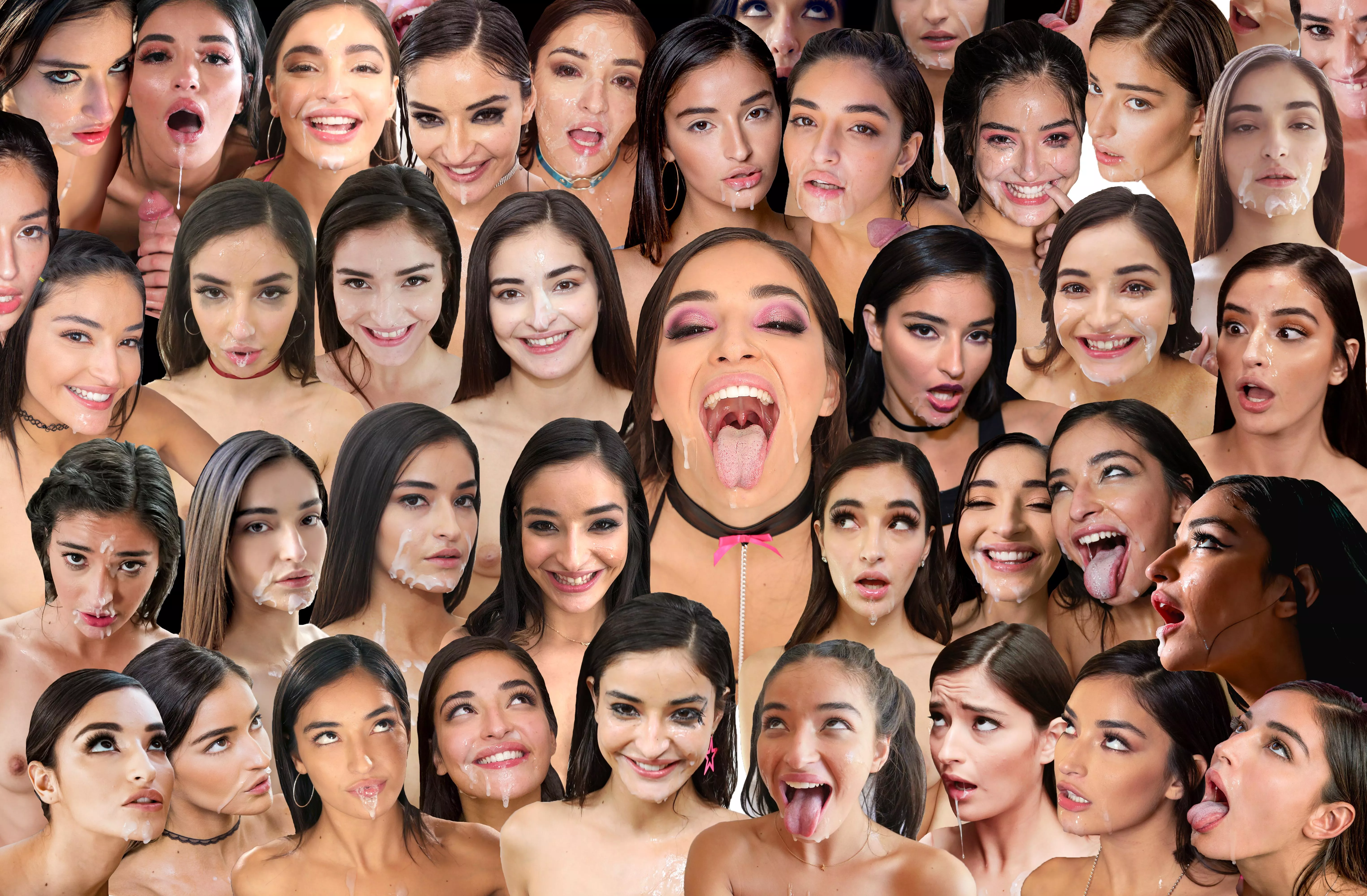 Cumshot Collage