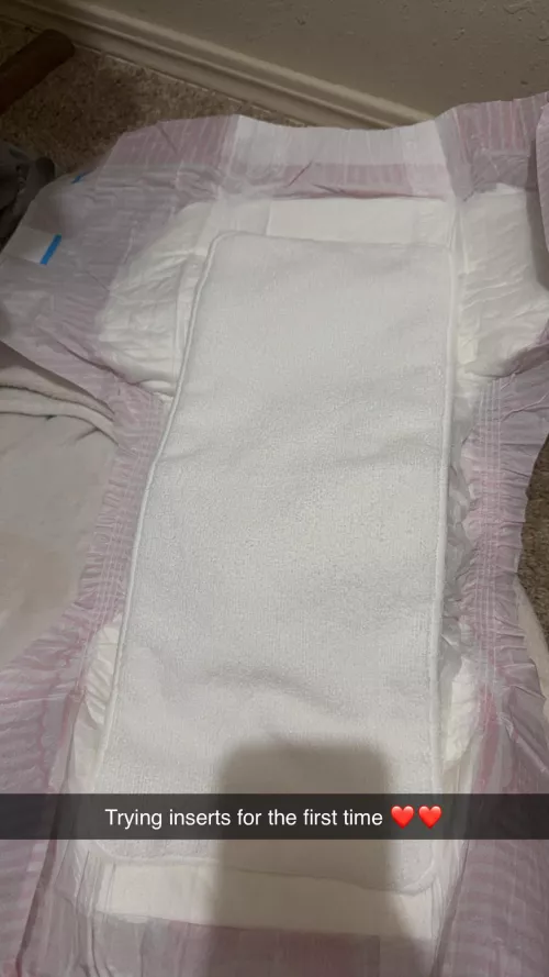 First time trying inserts!