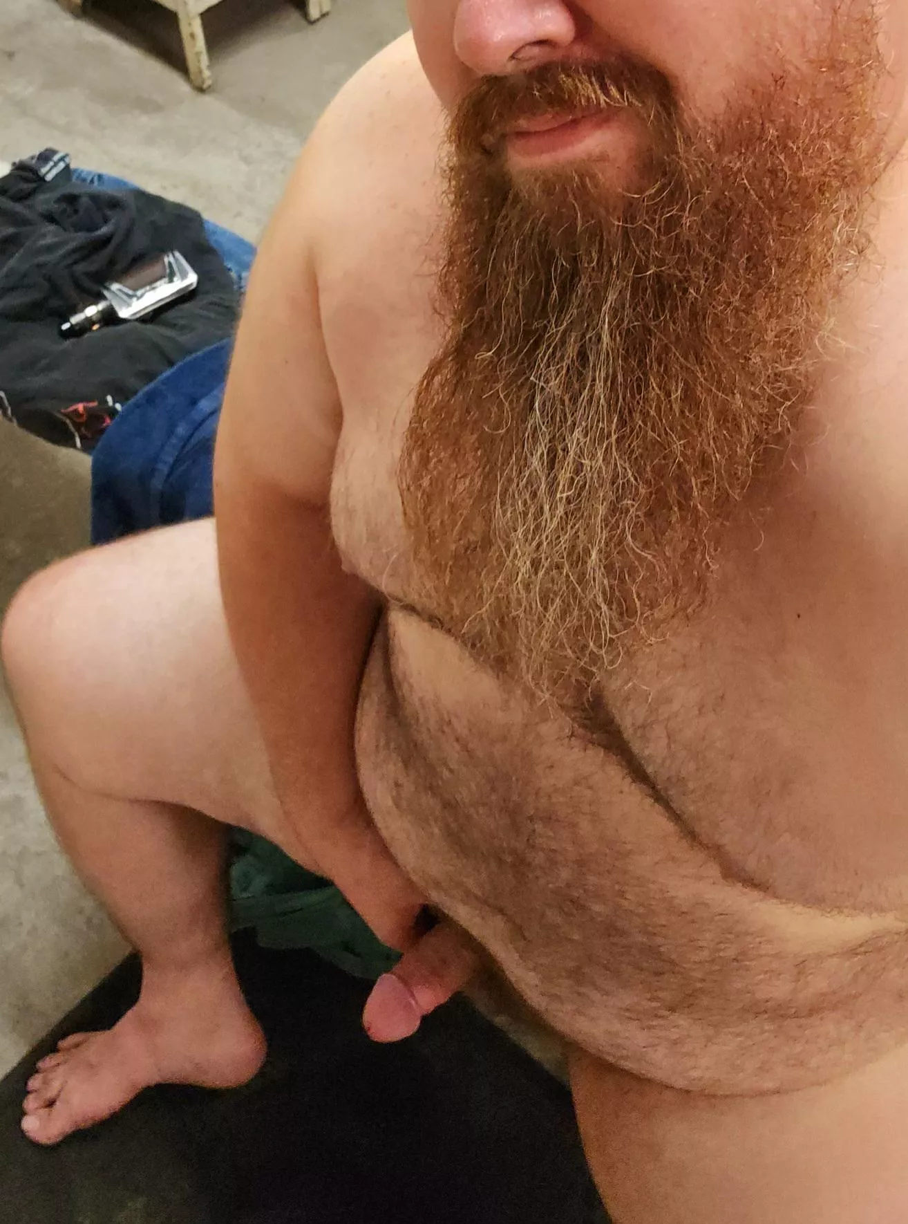 Freshly showered but ready to get dirty again 😏