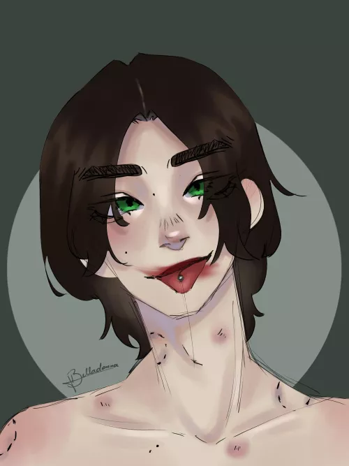 He's already a sub, should I turn him into a femboys? (Original Art)