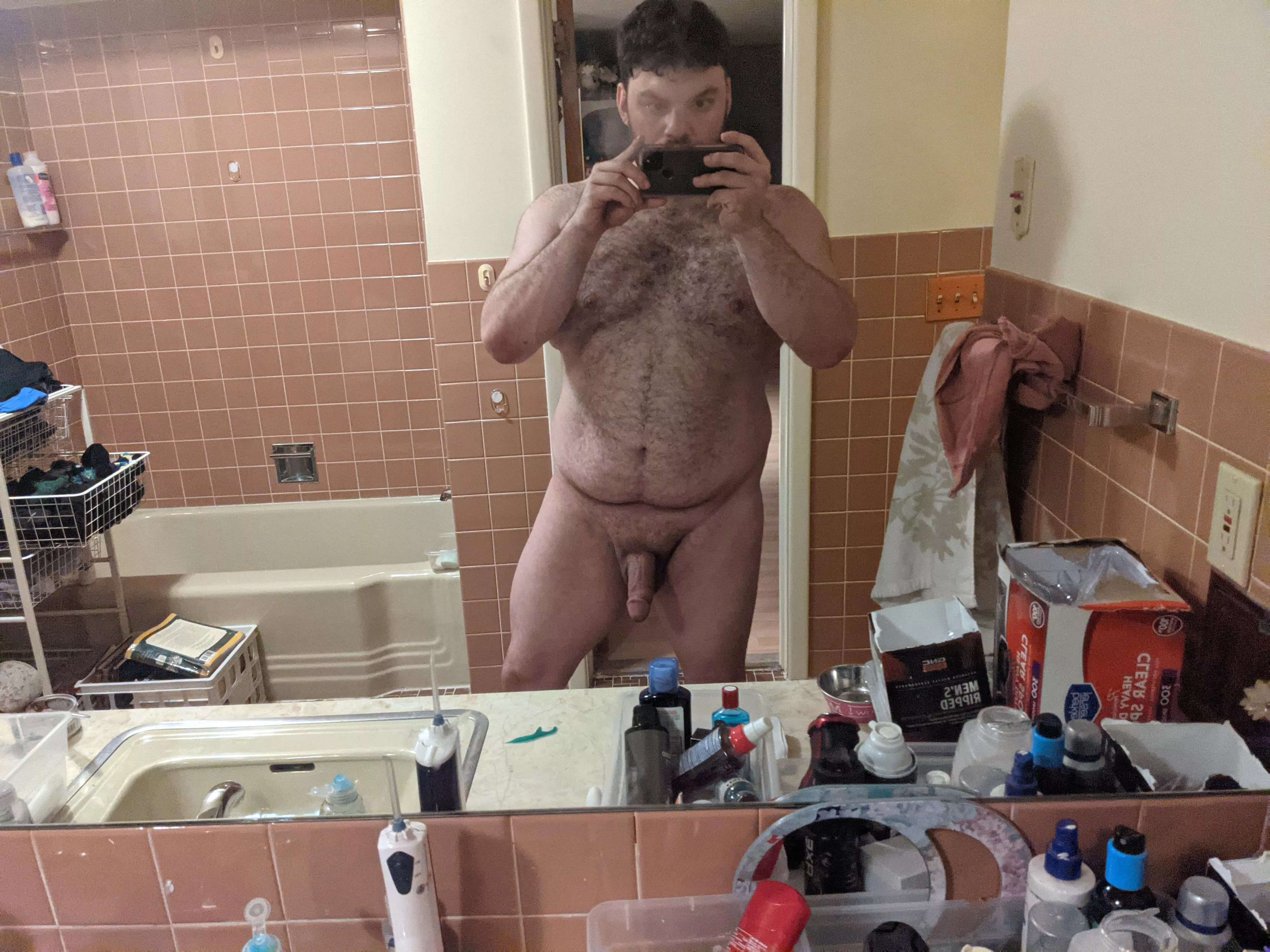 Just a picture of a thick 37 yr old daddy hanging soft 