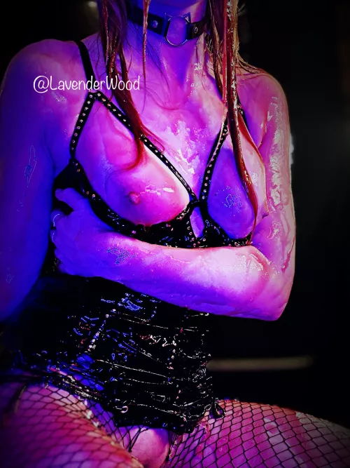 Loved being covered in this translucent goo 