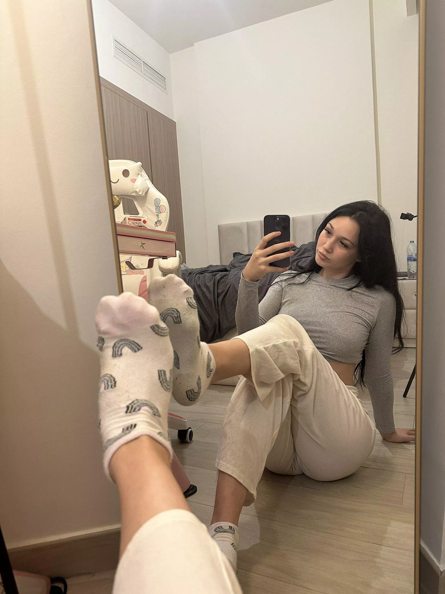 on your knees, empty your wallet, and sniff my teen soles while i ignore you and take all ur money