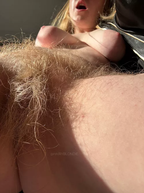 POV: You’re licking my hairy cunt