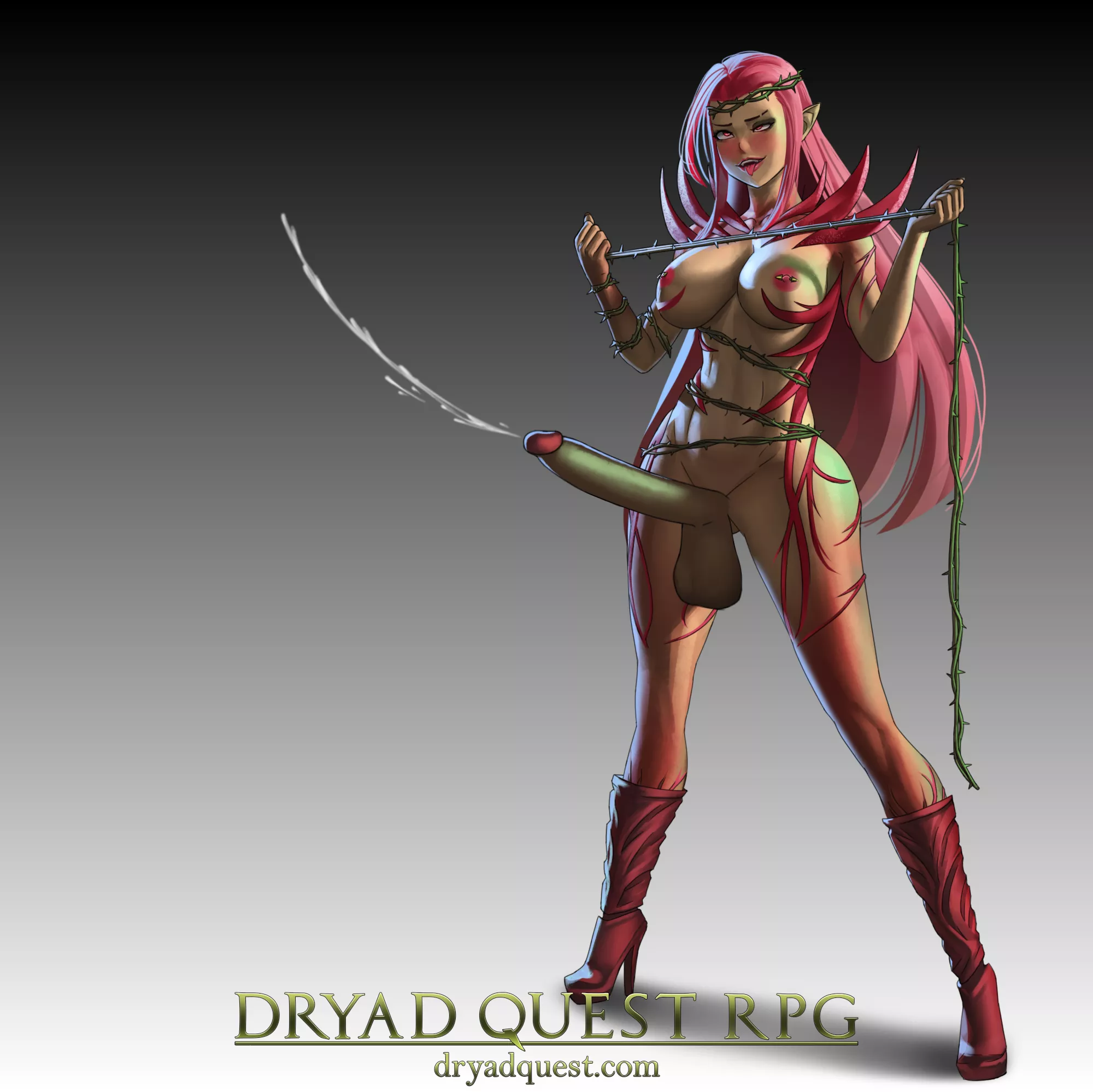 She is HUGE (Dryad Quest)