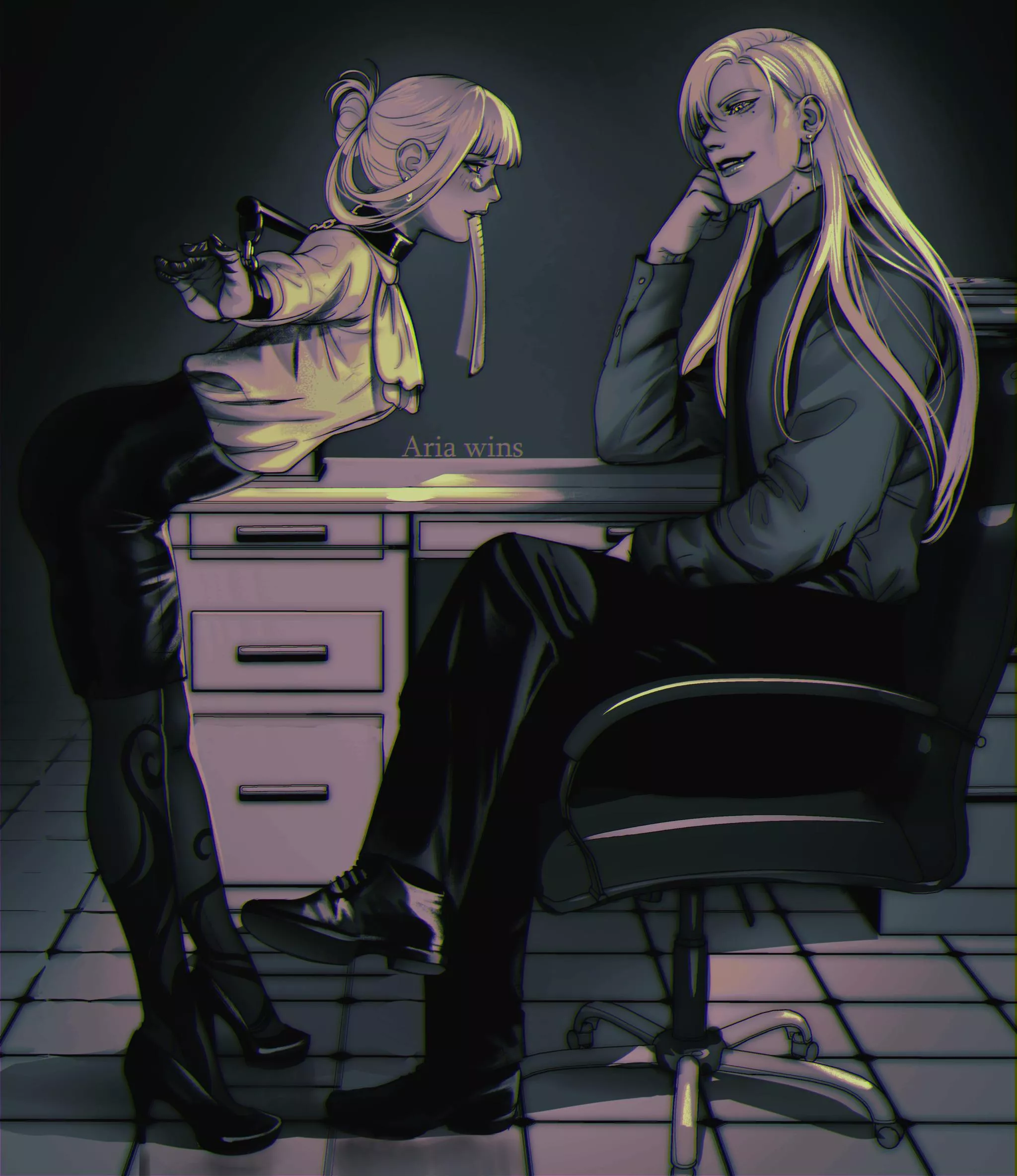 Training her (by me!)