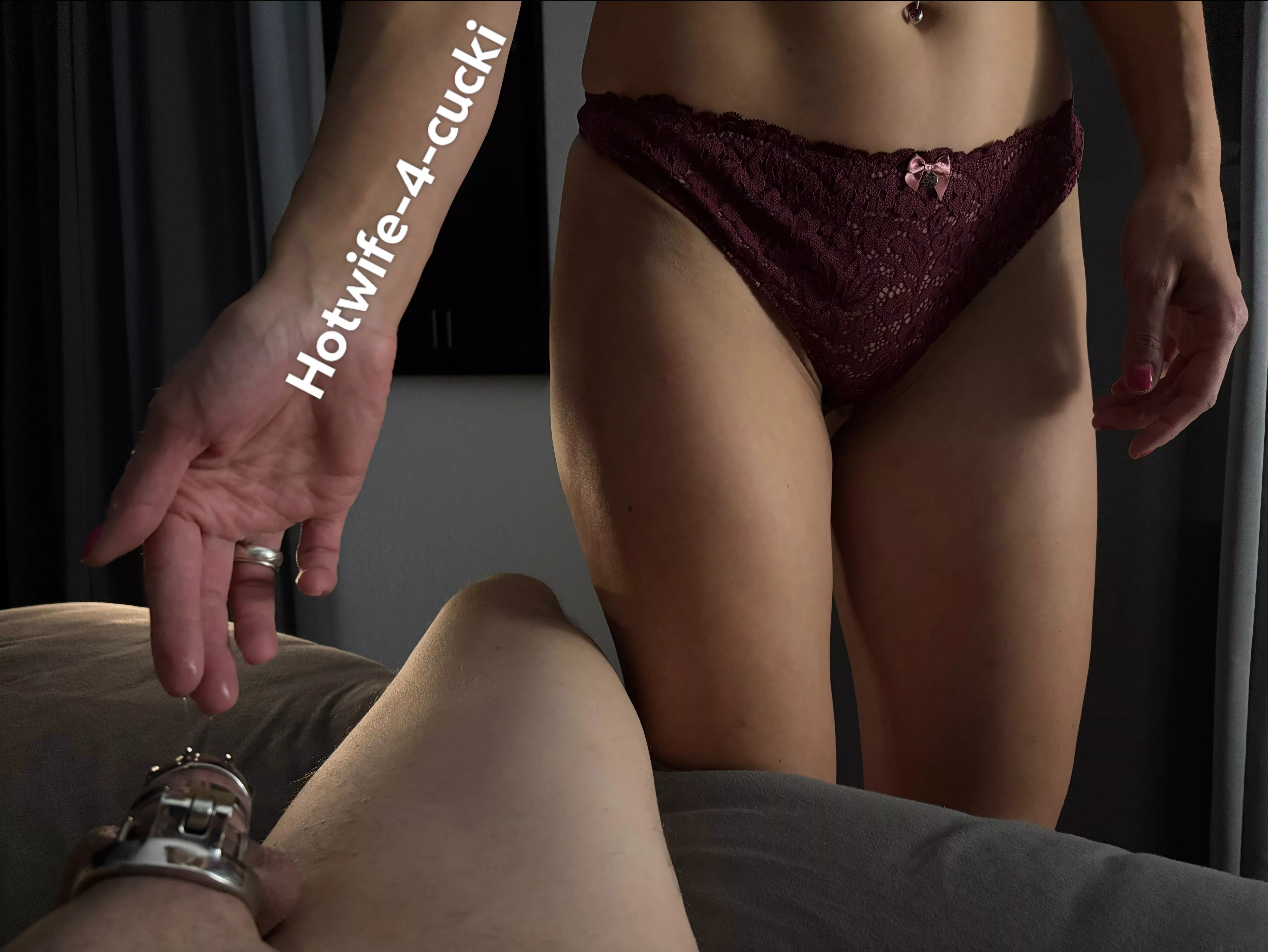 when he is so horny that his precum runs out just when he sees my tits.💦