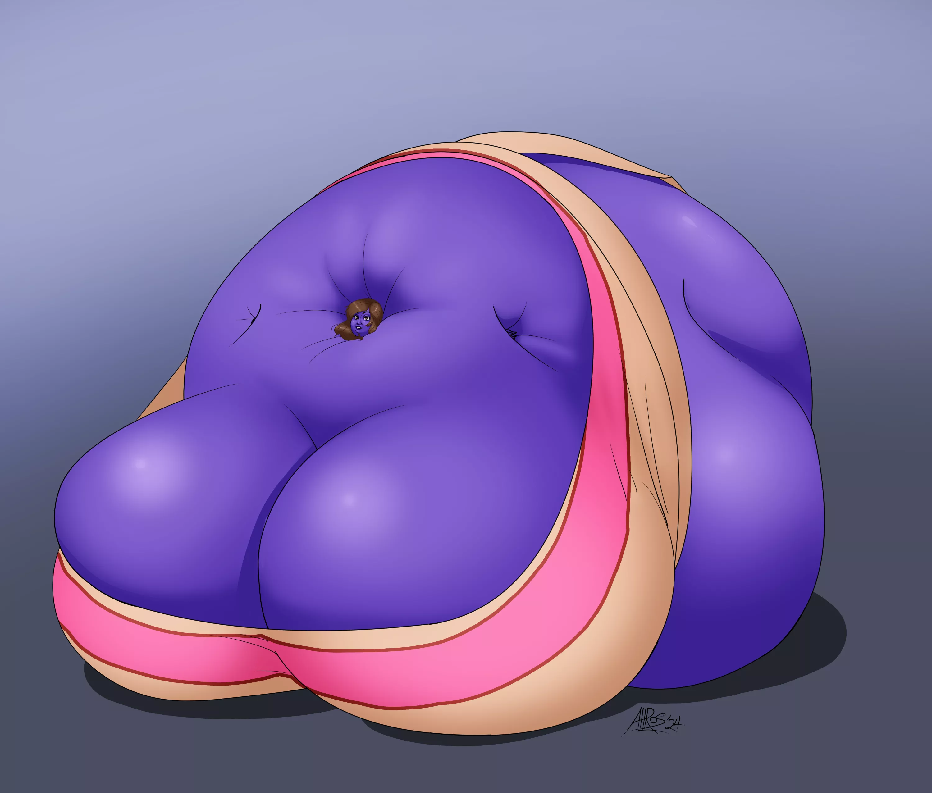 a commission of one of my OCs