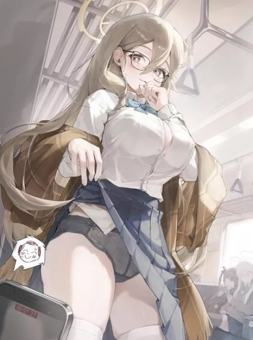 Akane Oware's classy uniform 