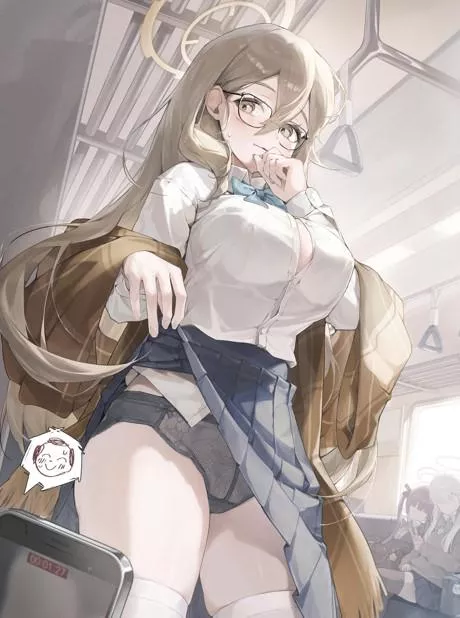 Akane Oware's classy uniform 