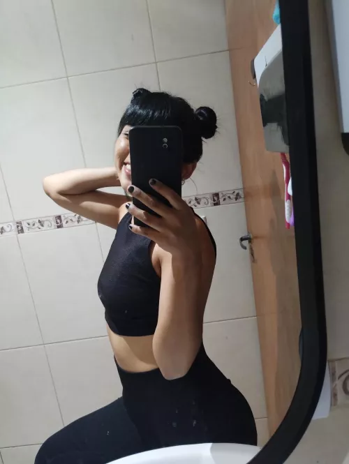 All tired after training the upper body 