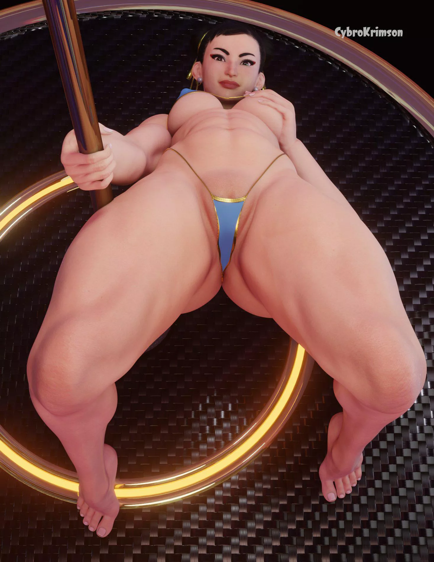 Chun LI putting on a show (CybroKrimson)