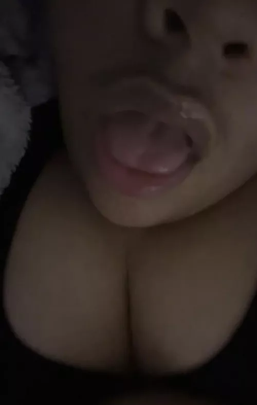 cleavage like a bitch and a sloppy throat like a slut