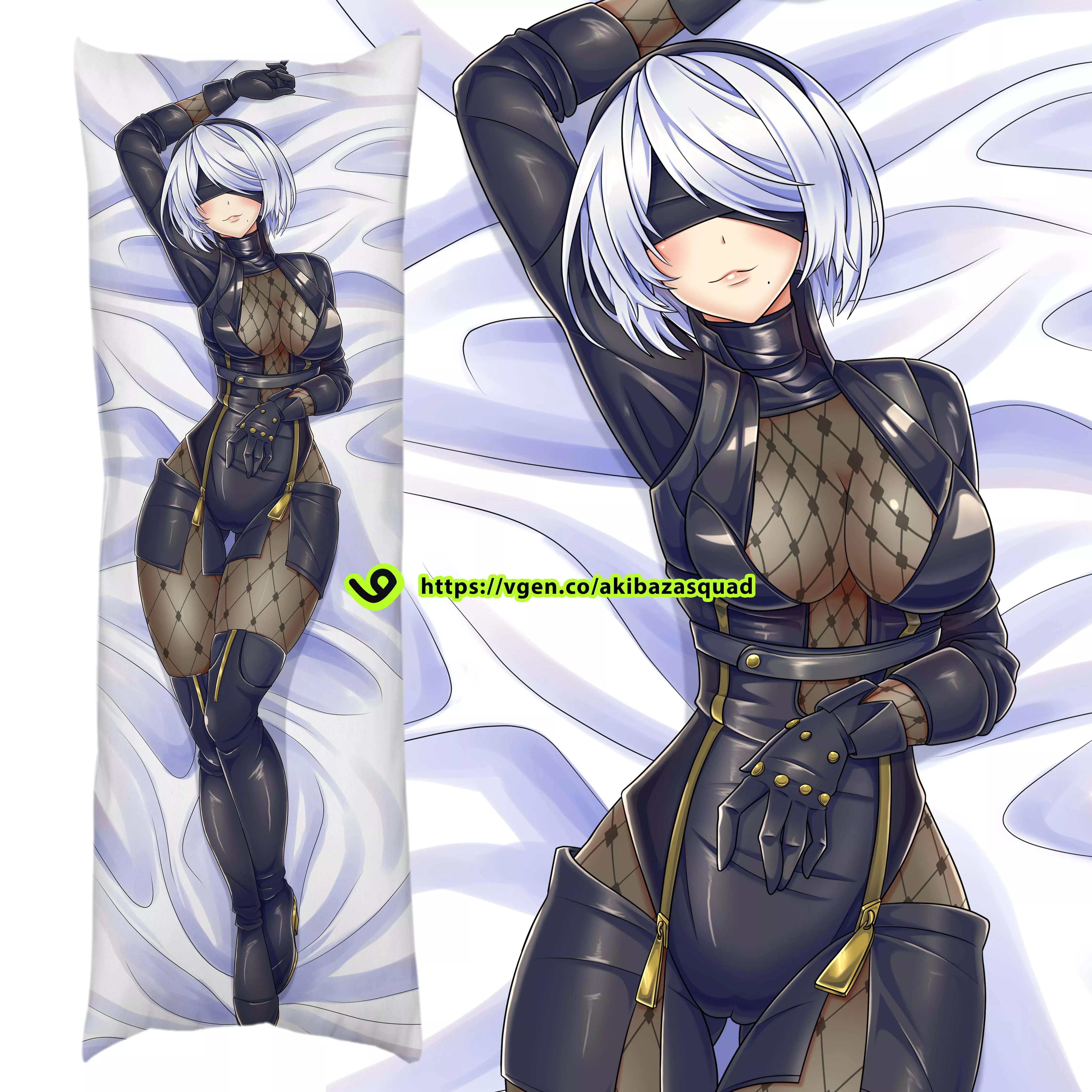 Completed a personalized dakimakura illustration for an amazing client on VGen! 💕