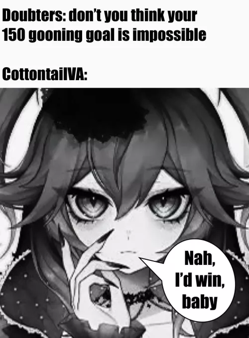 Cotton’s in her based arc