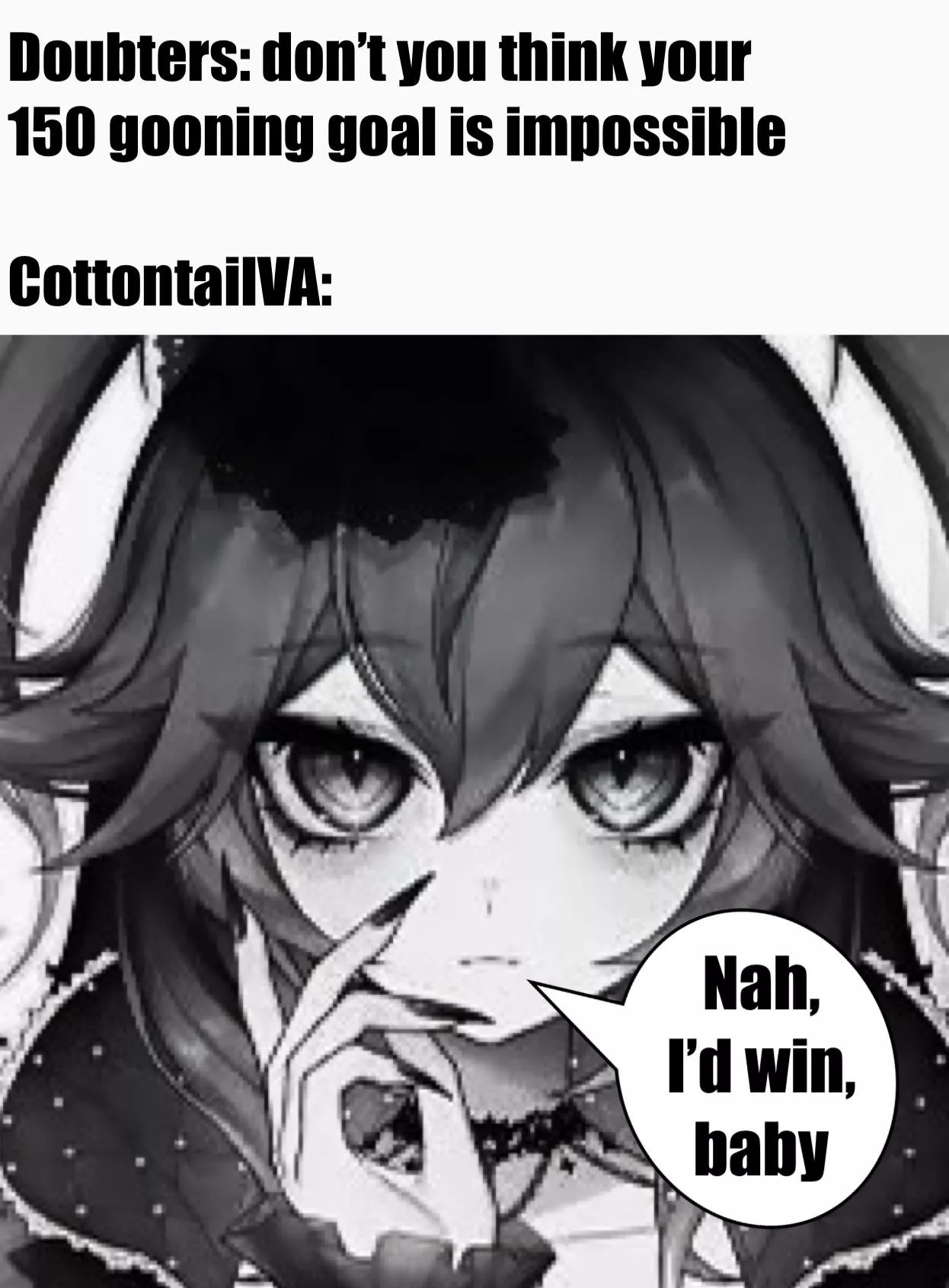 Cotton’s in her based arc